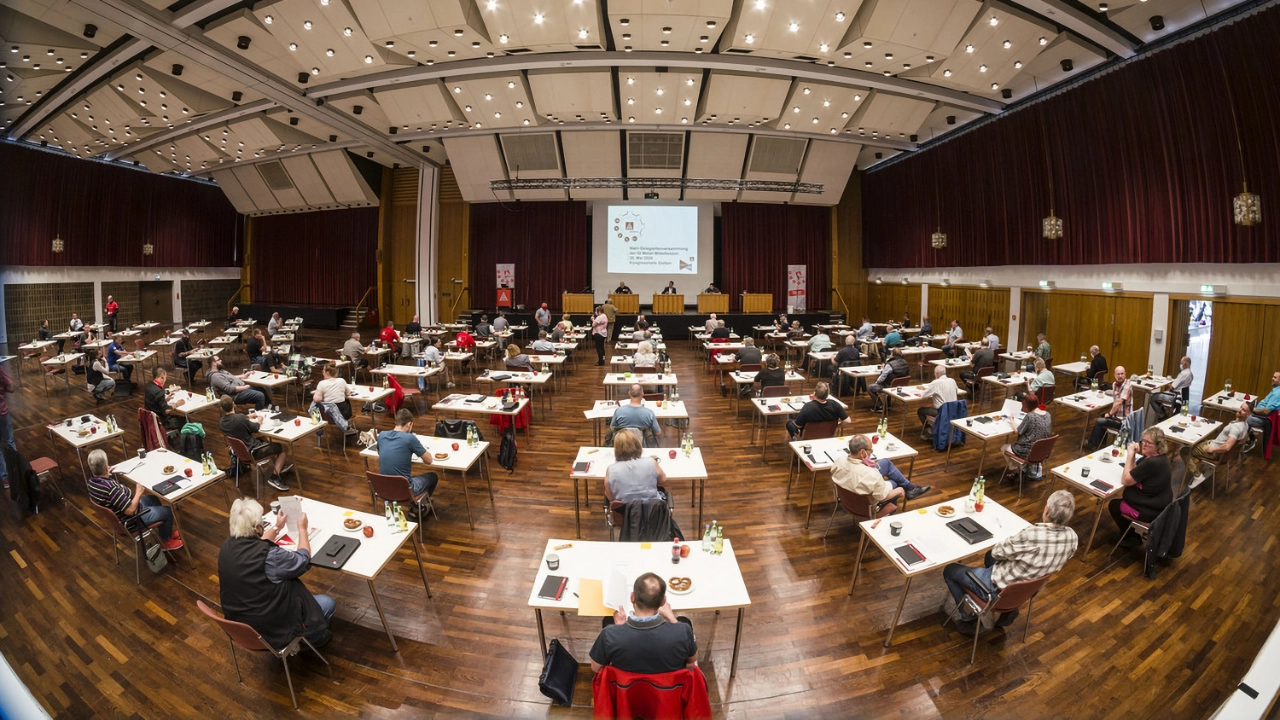 Delegiertenversammlung der IG Metall Mittelhessen