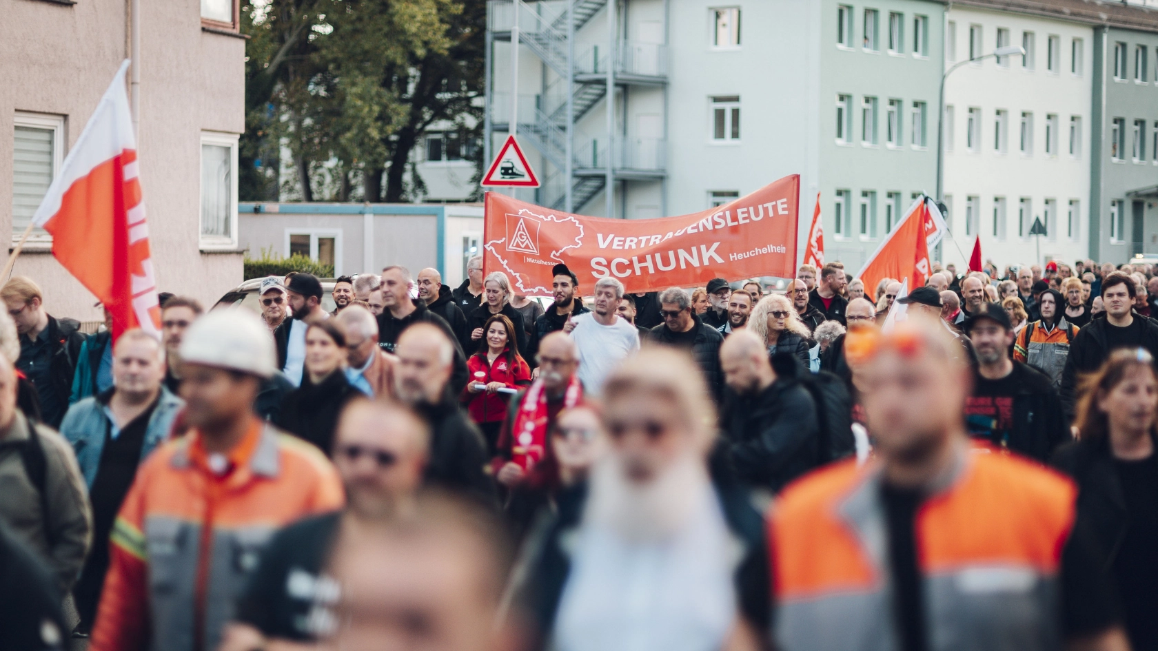 Bilder der Demo in Wetzlar am 09.10.2025