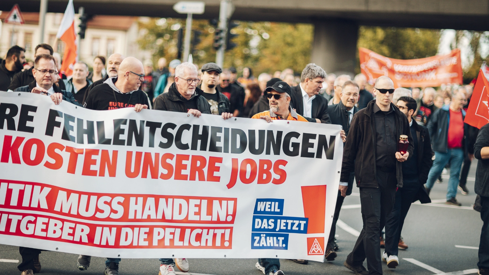 Bilder der Demo in Wetzlar am 09.10.2025