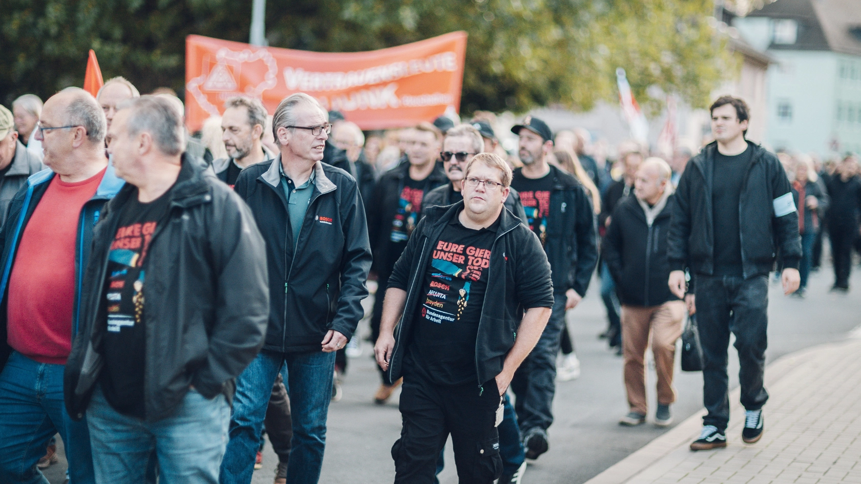 Bilder der Demo in Wetzlar am 09.10.2025