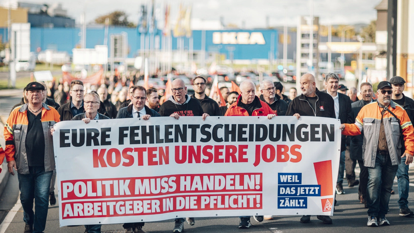 Bilder der Demo in Wetzlar am 09.10.2025
