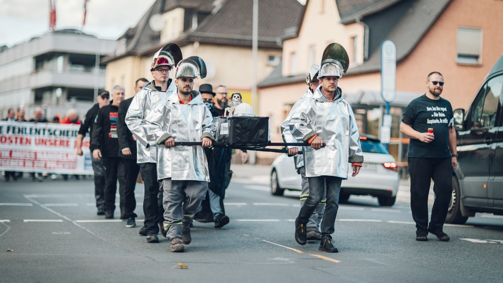 Bilder der Demo in Wetzlar am 09.10.2025
