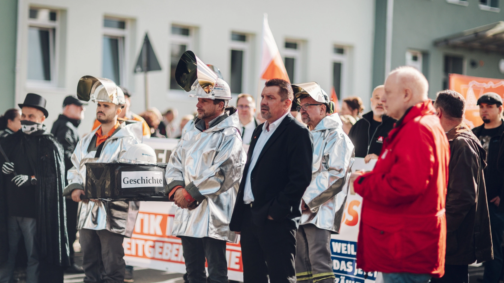 Bilder der Demo in Wetzlar am 09.10.2025