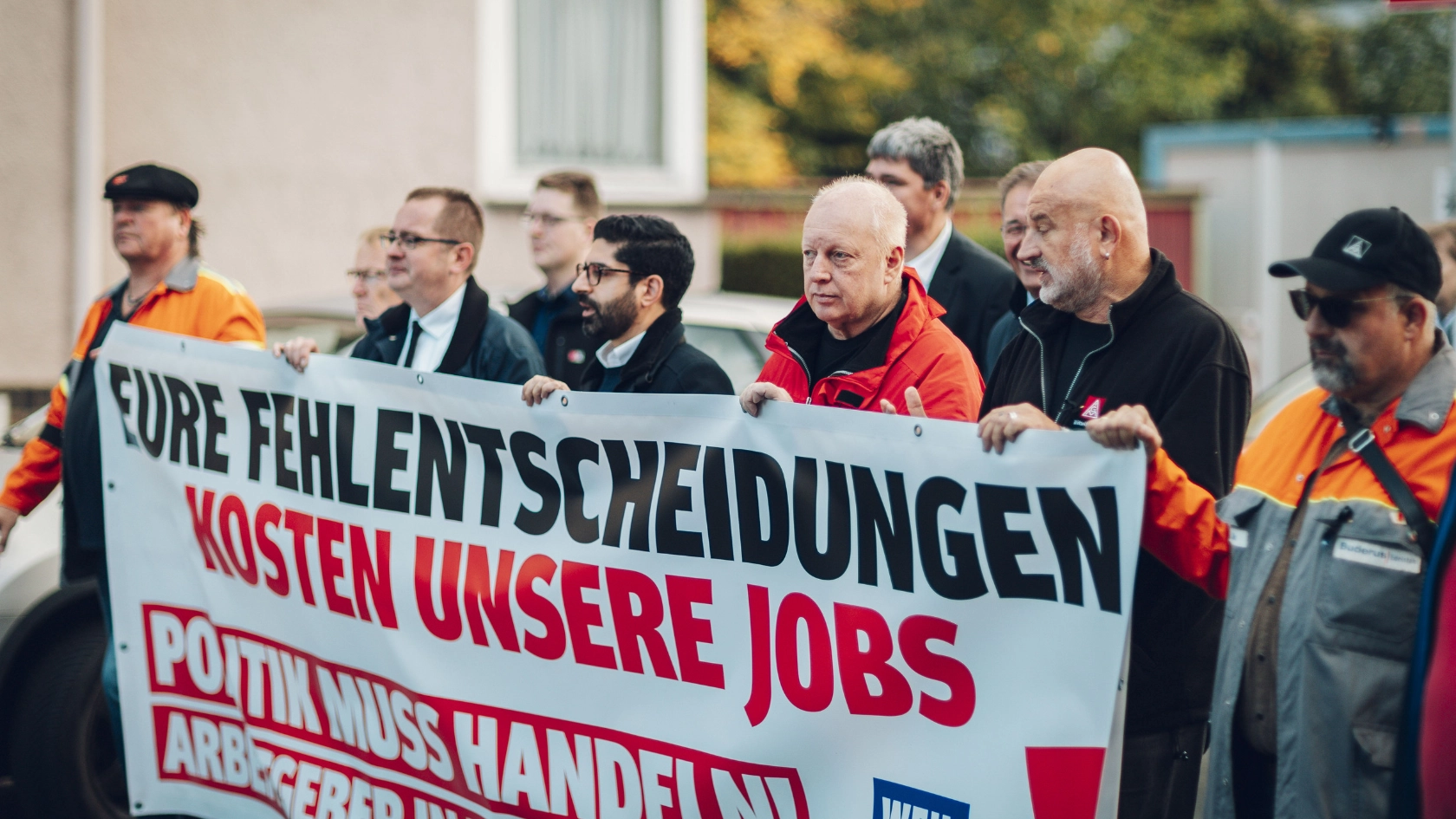 Bilder der Demo in Wetzlar am 09.10.2025