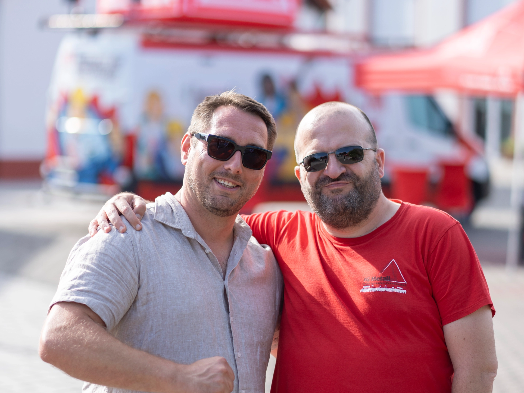 Sommerfest IG Metall Mittelhessen, Butzbach,04.07.25, Foto: Tim Wegner