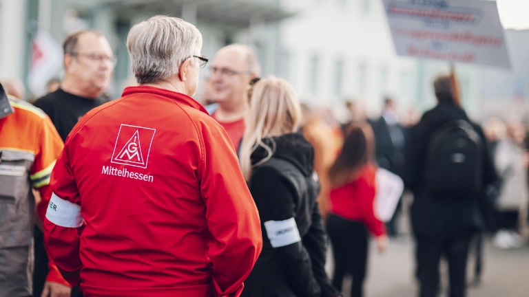 Bilder der Demo in Wetzlar am 09.10.2025
