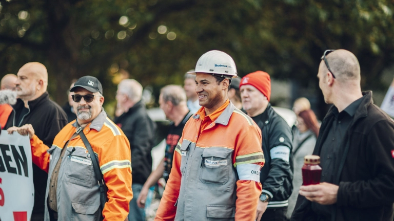 Bilder der Demo in Wetzlar am 09.10.2025