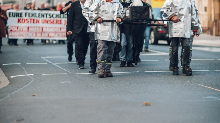 Bilder der Demo in Wetzlar am 09.10.2025