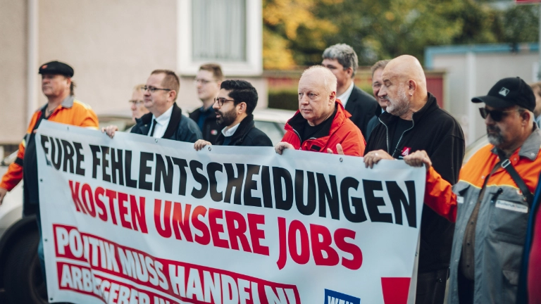 Bilder der Demo in Wetzlar am 09.10.2025