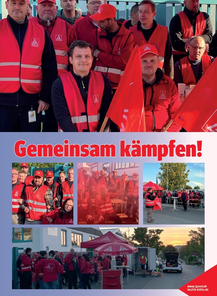Der Streik bei Stanley Black & Decker beginnt